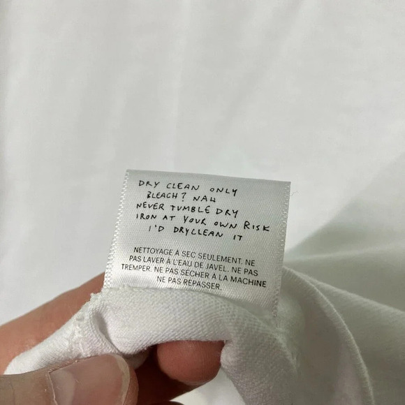 Saintwoods Forward White Graphic T-shirt Made in  Canada Mens Small - Picture 7 of 8